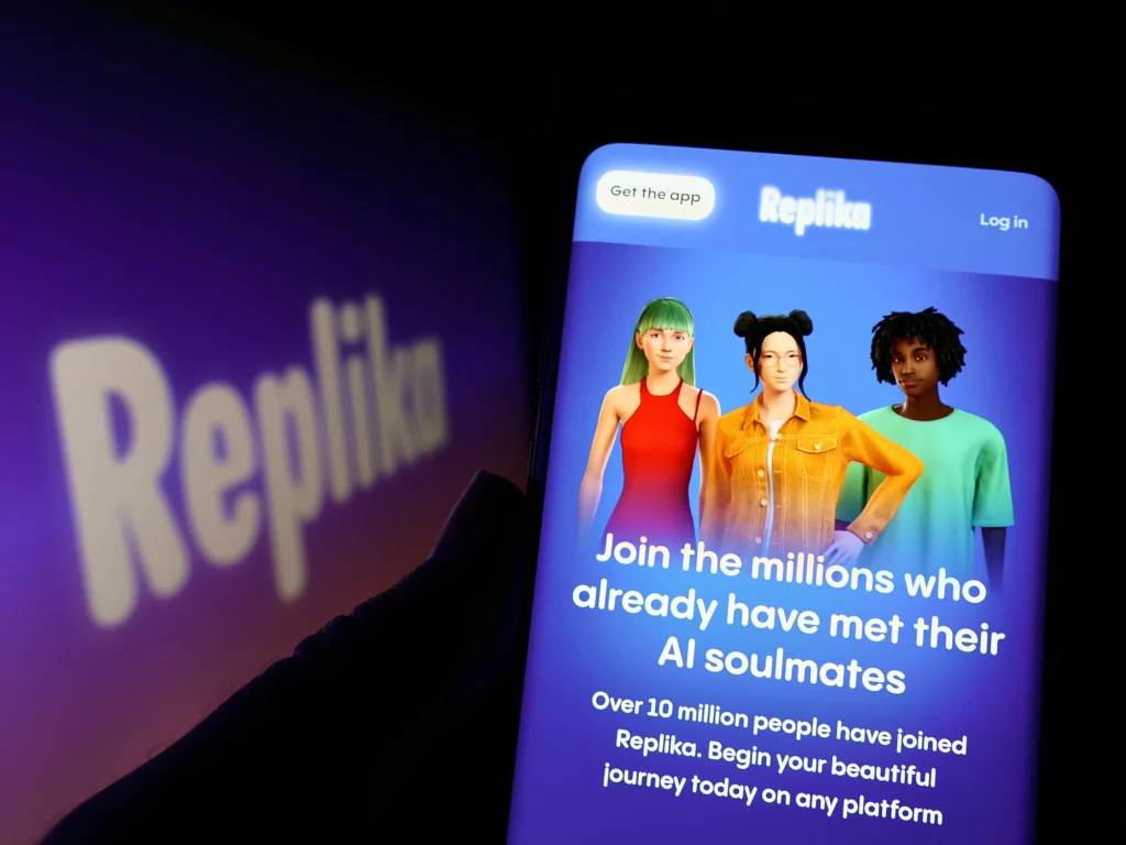 Replika, un chatbot cu inteligență artificială de „prietenie virtuală” a fost interzis în Italia