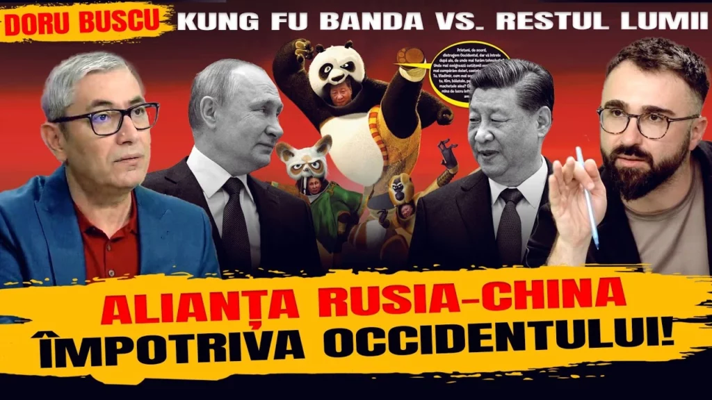 EXCLUSIV Doru Bușcu: Vladimir Putin, Xi Jinping și Kim Jong-Un, noua alianță ofensivă a planetei (Video)