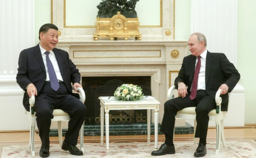 Xi Jinping Vladimir Putin - martie 2023