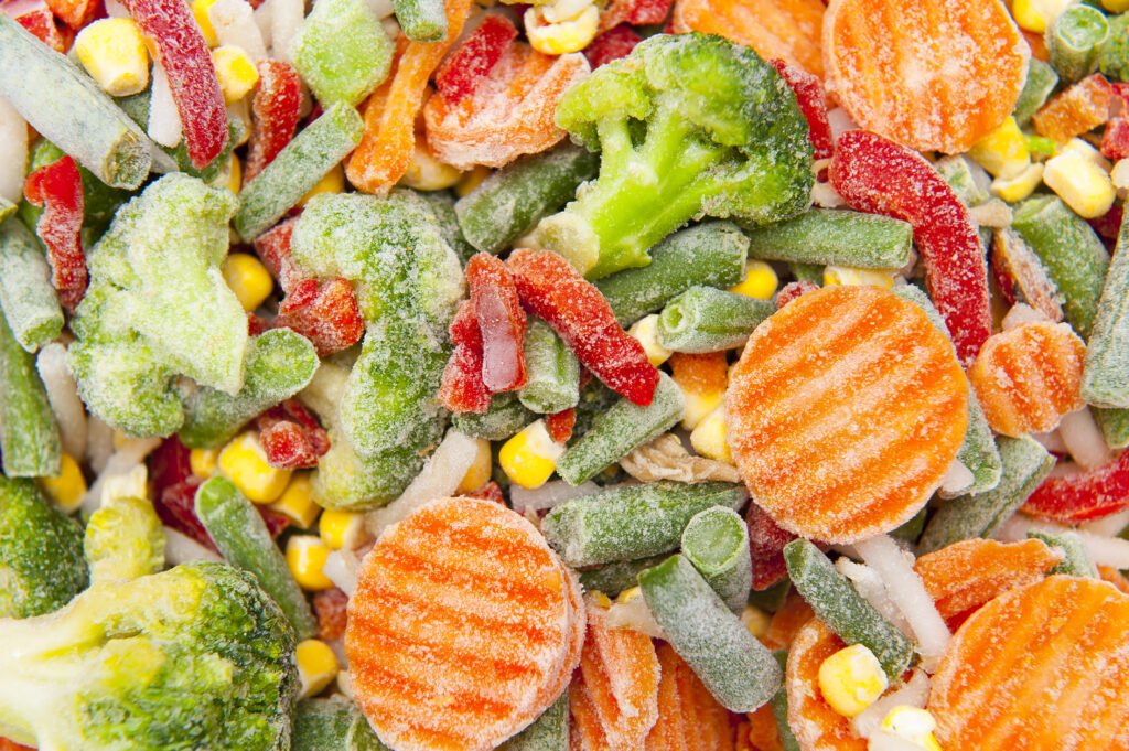 Alimentele congelate și conservate pot fi la fel de hrănitoare ca și produsele proaspete