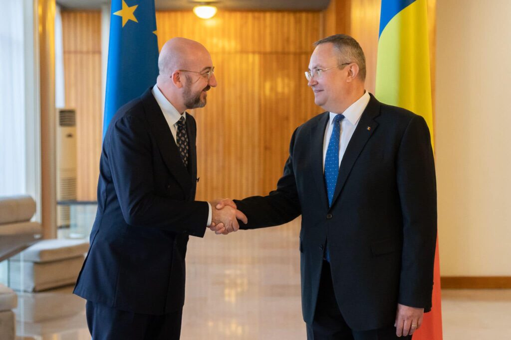 Nicolae Ciucă, discuții cu președintele Consiliului European despre Spațiul Schengen și războiul din Ucraina