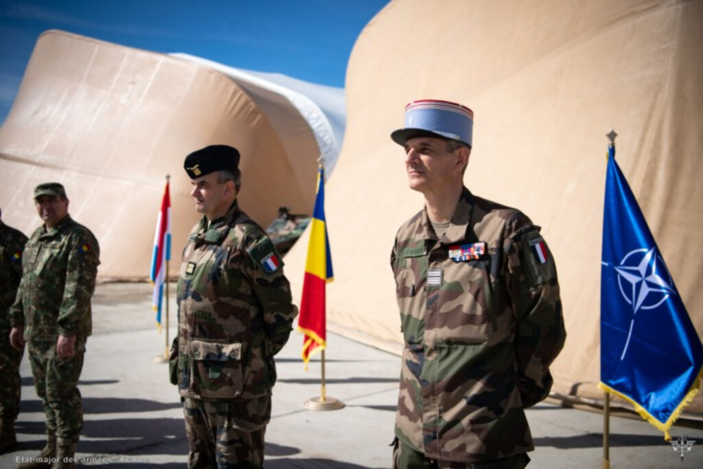 Grupul de Luptă al NATO dislocat în România are un nou comandant