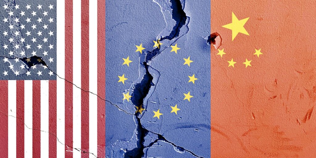 Europa și America vor gândi întotdeauna diferit referitor la China