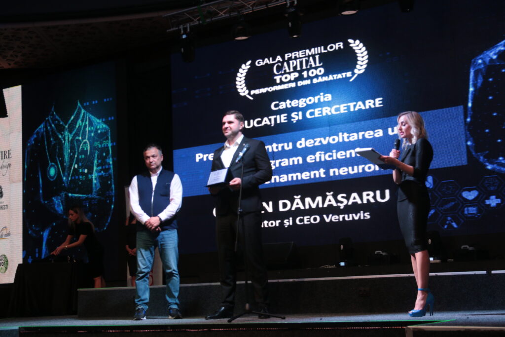 Gala Performerilor în Medicină! Costin Dămășaru, Veruvis: „Vom deschide centre în toată lumea pe baza noilor patente”