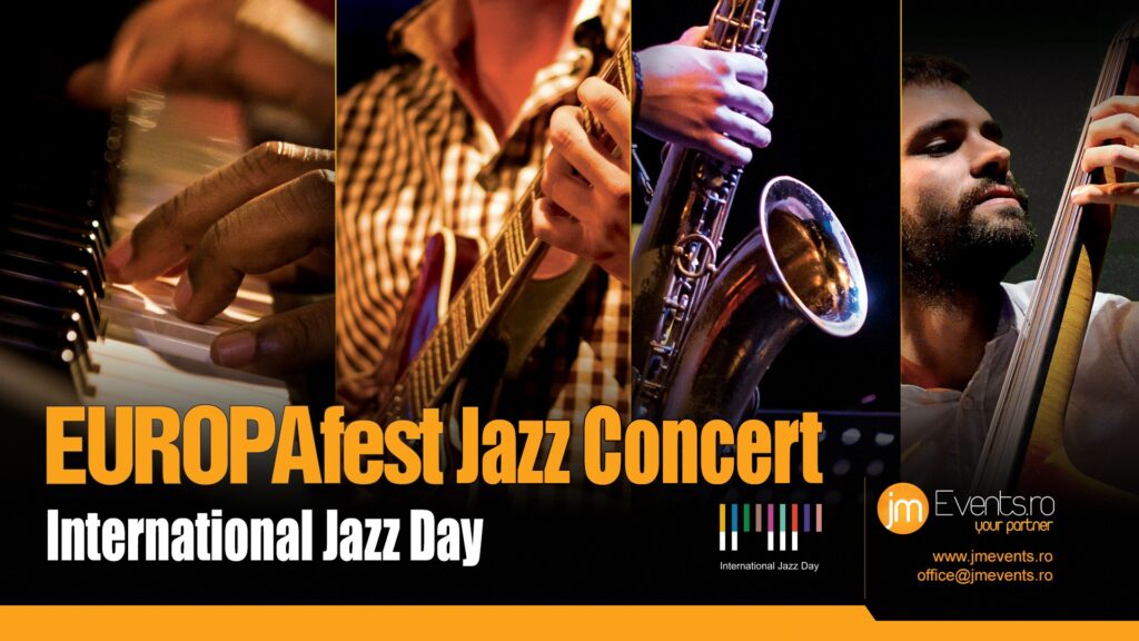 EUROPAfest 30 celebrează International Jazz Day. Marele pianist de jazz Herbie Hancock mulțumeste EUROPAfest pentru eveniment
