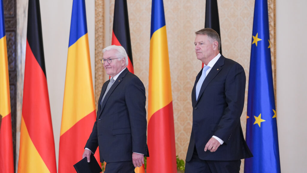 Iohannis, vizită la Sibiu alături de preşedintele Germaniei: Calitatea investițiilor germane, foarte apreciată în România