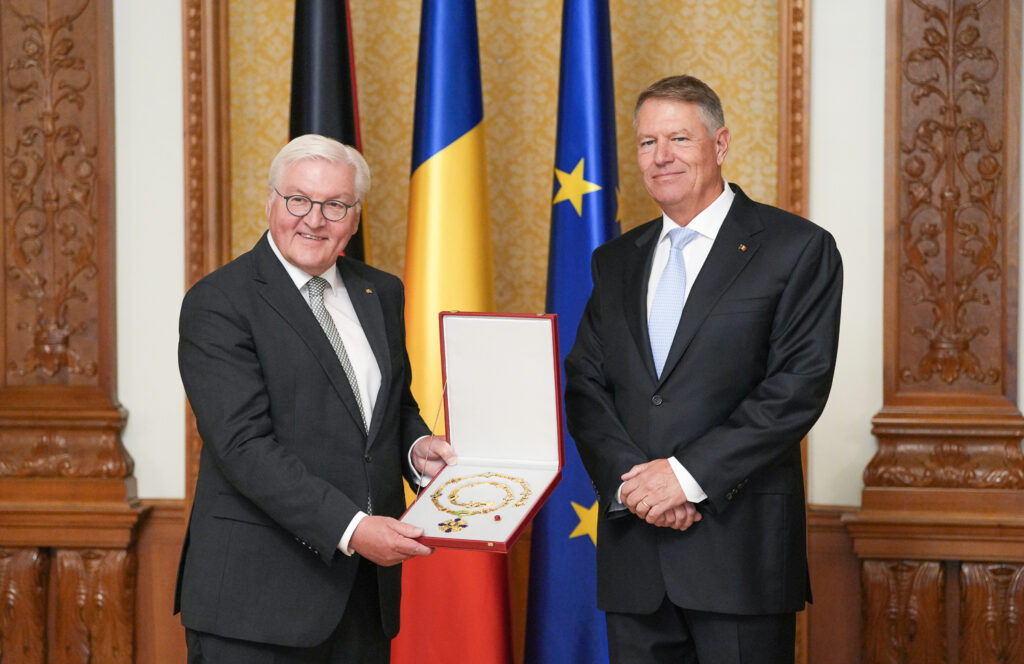 Preşedintele Steinmeier, vizită la Bucureşti. Klaus Iohannis: Germania e primul partener comercial al României