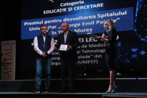 Prof. Dr. Azamfirei Leonard - Rector Universitatea de Medicină, Farmacie, Științe și Tehnologie „George Emil Palade” din Târgu Mureș