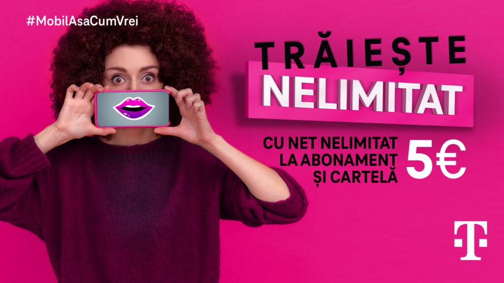 Telekom Mobile lansează campania „Trăiește Nelimitat cu Nelimitat” (P)