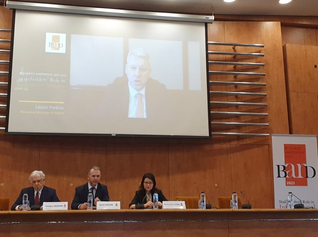 Bucharest Arbitration Days reunește specialiștii internaționali din domeniul arbitrajului comercial