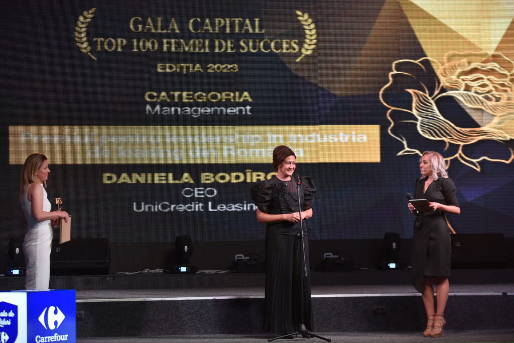 Top 100 Femei de Succes! Daniela Bodîrcă: UniCredit Leasing este compania de leasing nr. 1 de peste 15 ani
