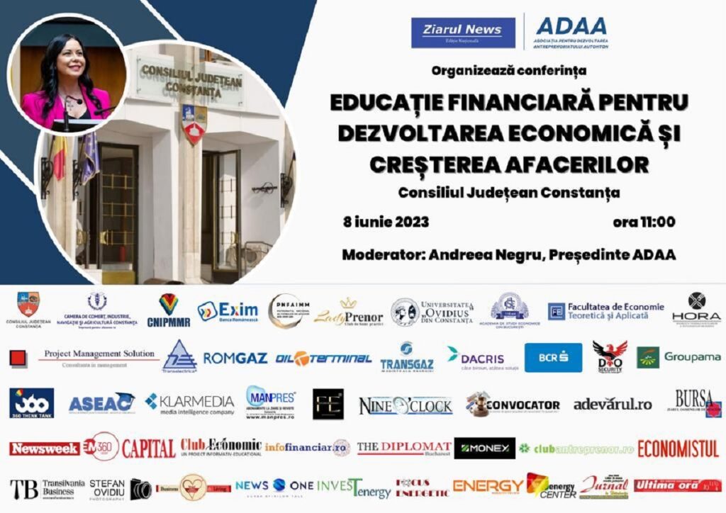 Antreprenoriat și educația financiară pentru o Românie modernă