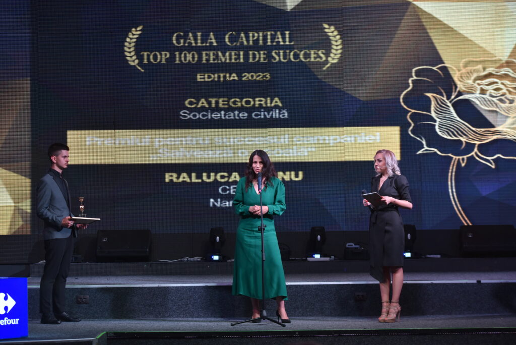 Top 100 femei de succes 2023. Raluca Jianu, Narada: ”La Narada este vorba despre potențialul fiecărui copil din România”
