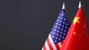 China, SUA, drapeluri