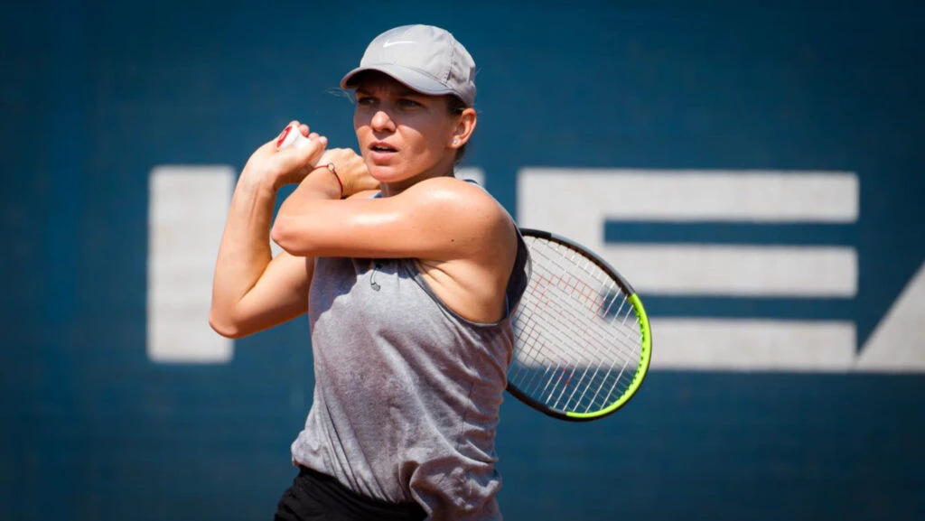 Simona Halep a revenit pe terenul de tenis! Imagini în premieră cu marea sportivă (VIDEO)