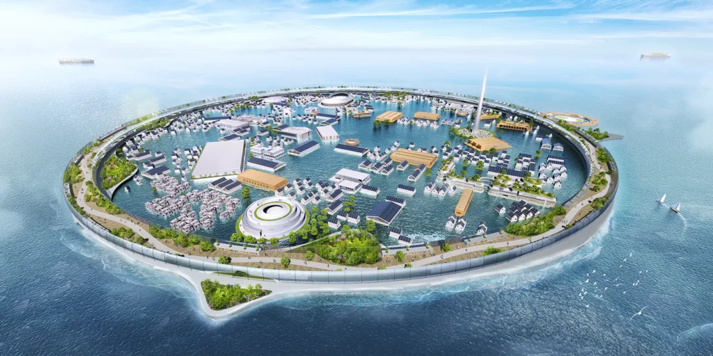 O companie din Japonia construiește un oraș plutitor. Metropola va găzdui aproximativ 10.000 de persoane