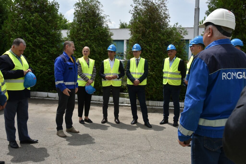 Virgil Popescu, vizită de lucru la centrala de la Iernut: Investiția va fi finalizată în T4 din 2024