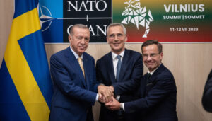 Recep Tayyip Erdogan, Jens Stoltenberg, Ulf Kristersson