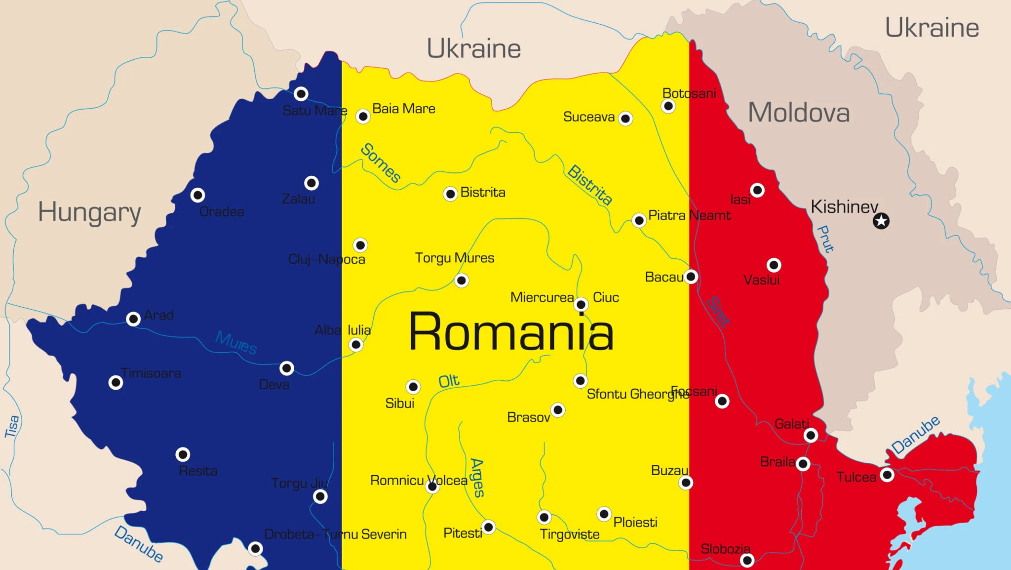 Положение румынии