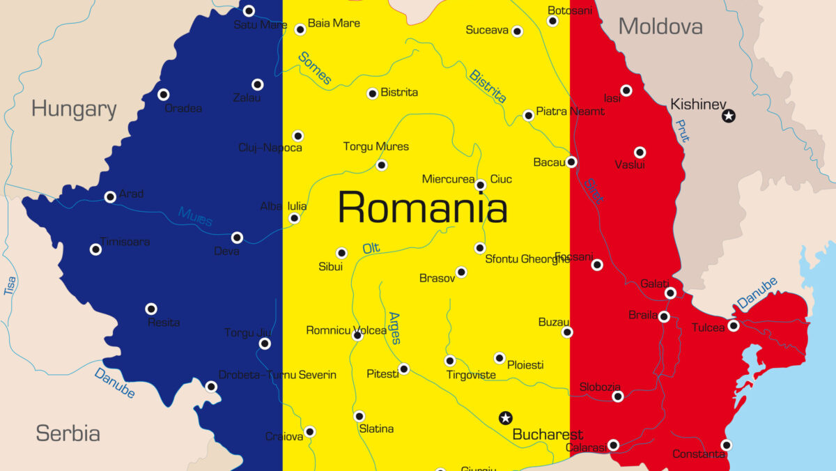 Harta Romaniei Judete