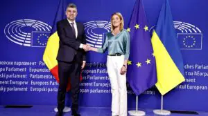 Marcel Ciolacu: Contăm pe sprijinul Robertei Metsola în privința aderării la Schengen
