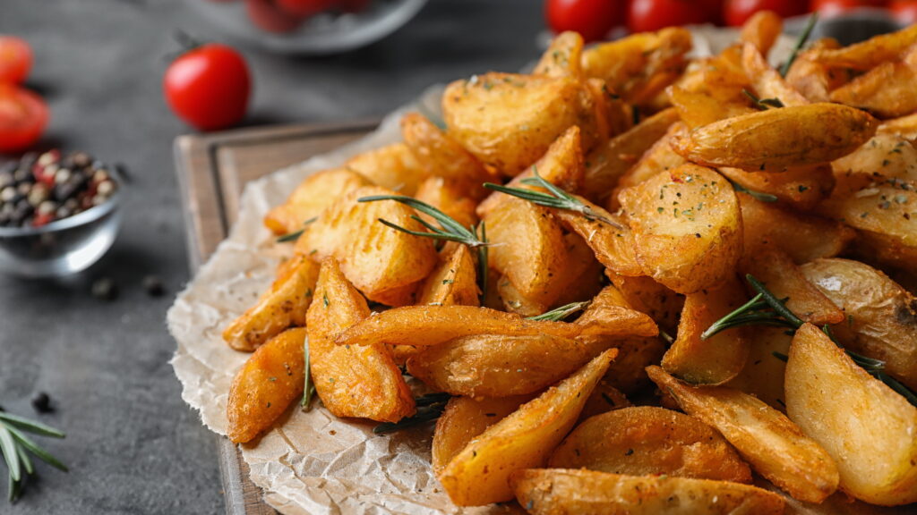 Secretul celor mai buni cartofi copți. Ingredientul minune care îi face crocanți