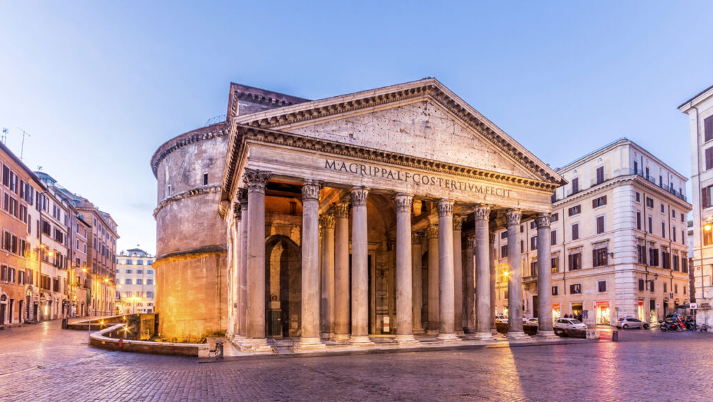 Betonul roman, analizat pentru a se înțelege cum au rezistat atât de bine Panteonul și Colosseumul din Roma