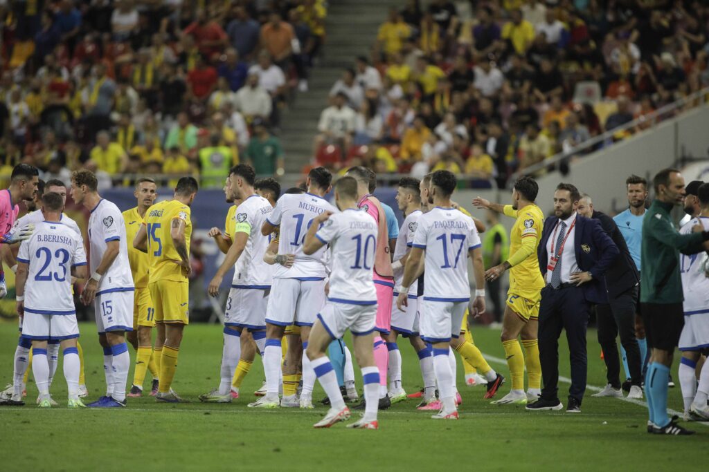 meci de fotbal romania kosovo