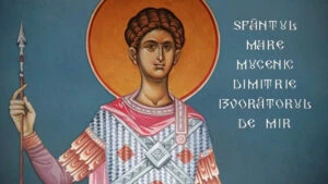 Sfântul Mare Mucenic Dimitrie Izvărâtorul de Mir