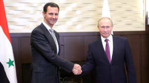 Vladimir Putin și Bashar al-Assad