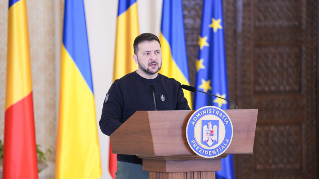 Volodimir Zelenski: Slavă Domnului că a apărut România deșteaptă