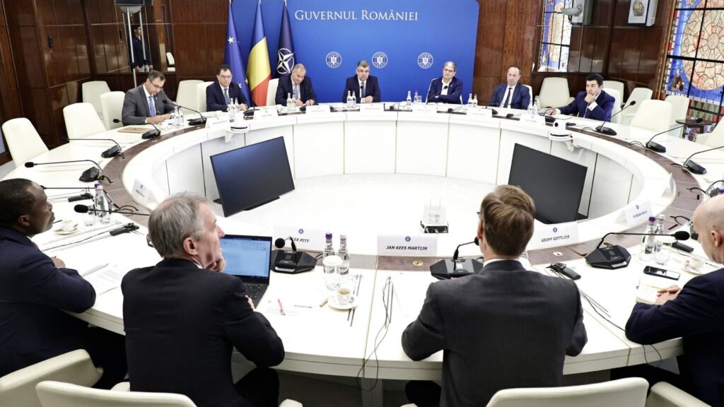 Ciolacu, la întâlnirea cu FMI: Creșterea economică a României se bazează pe investiții