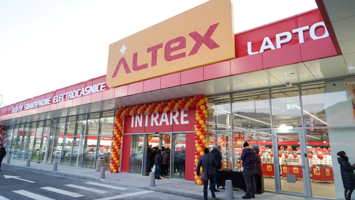 Altex își extinde rețeaua! Unde a deschis un nou magazin. Este al 10-lea în 2023