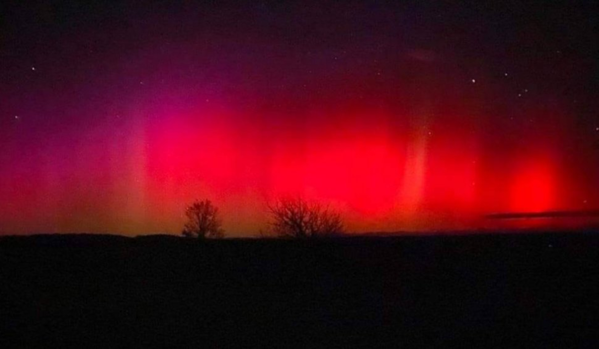 aurora boreală în România (2)