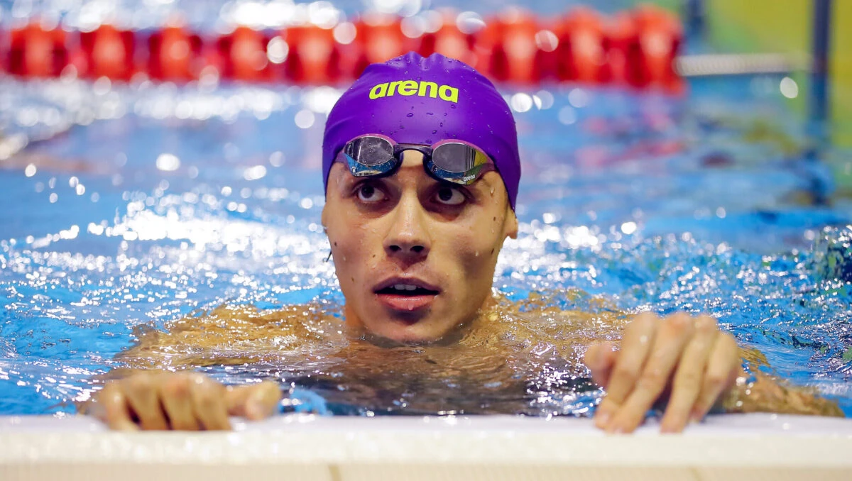 Campionatul Național de înot: David Popovici a câştigat a treia medalie de aur