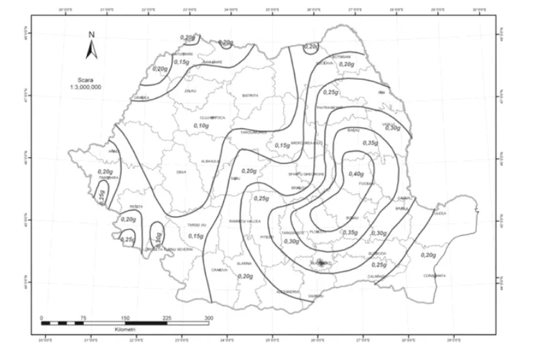 harta seismica