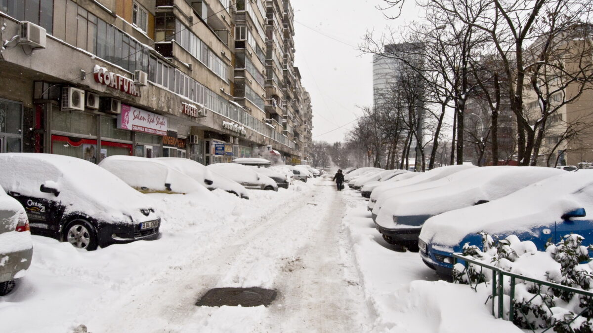 URGIA albă face ravagii în România! ANM anunță minus 25 de grade