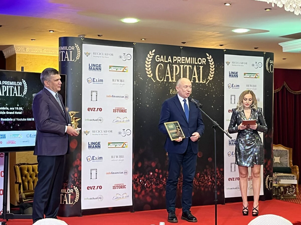 Gala premiilor Capital. Familia Bădescu premiată pentru fondarea și dezvoltarea celui mai important proiect medical privat din Banat