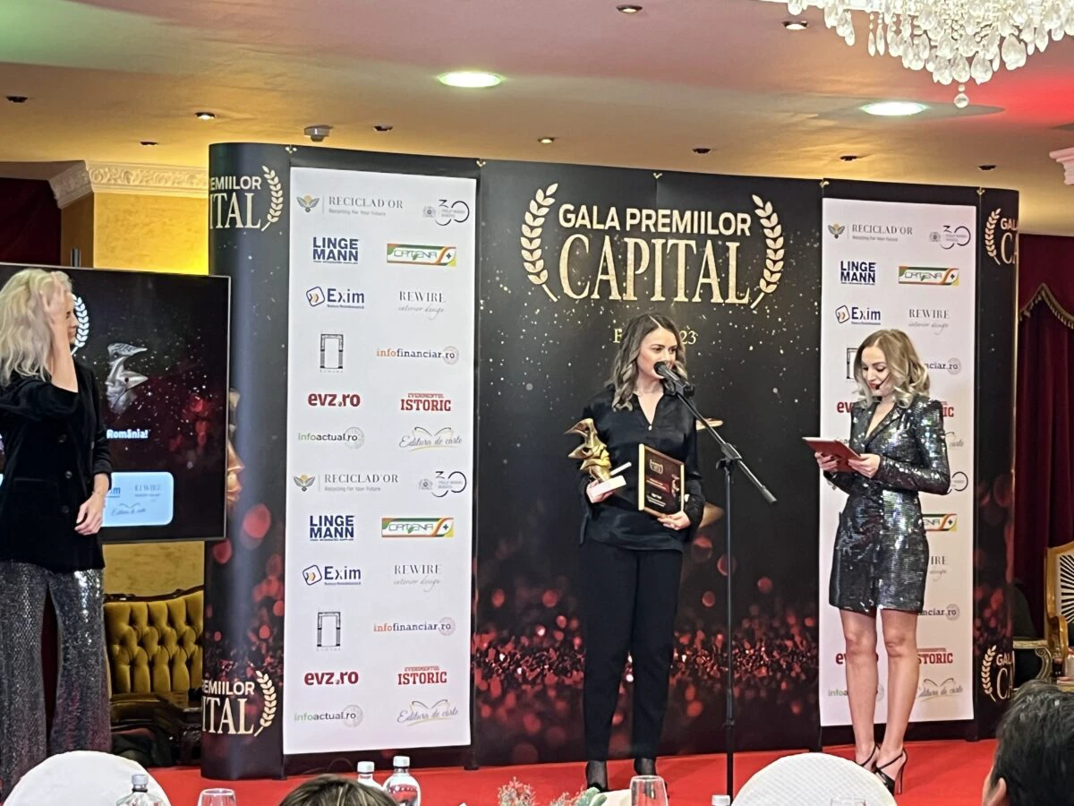Gala Premiilor Capital. Cristina Sava, Kanal D: „Ne-am consolidat poziția ca și grup pe piața media din România”