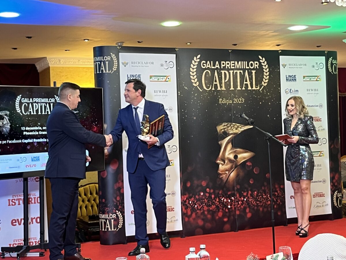Gala Premiilor Capital. Adrian Tănase, BVB: „Îmi doresc să vedem din ce în ce mai mulți investitori pe bursă”
