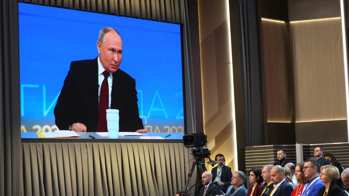Sosia lui Vladimir Putin! Au apărut împreună, în direct la TV