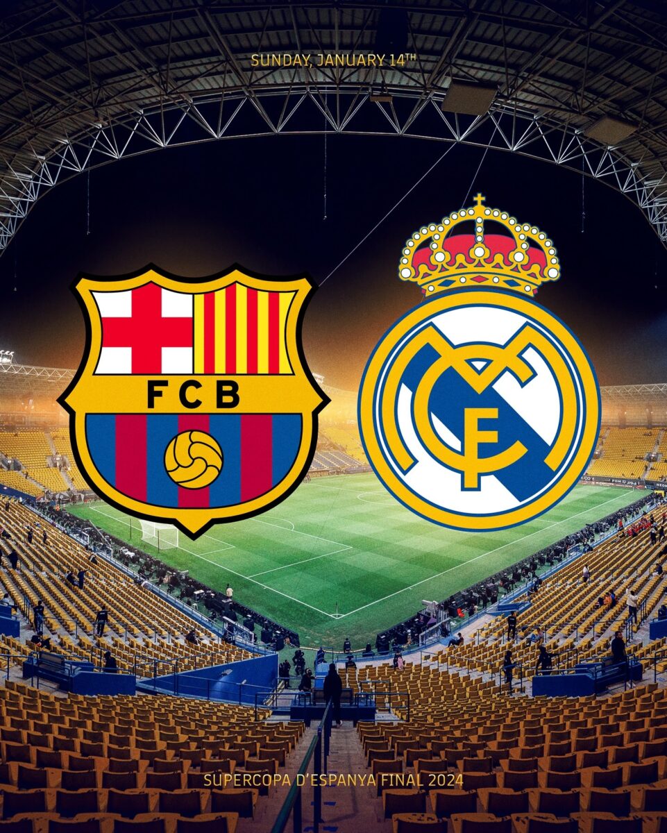 Barcelona Real Madrid Supercupa Spaniei 14 ianuarie