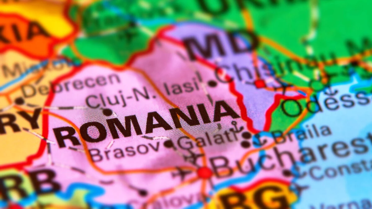Romania, harta
