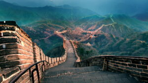 vacanta, marele zid chinezesc, locuri periculoase