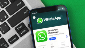 WhatsApp logo, telefon
