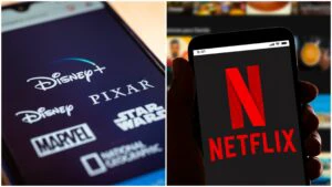 platformele de streaming Netflix si Disney+