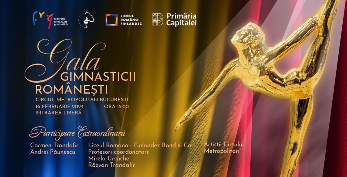 Invitație deschisă la “Gala gimnasticii româneşti”