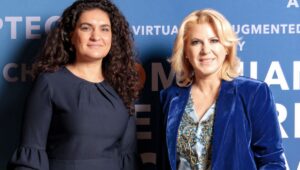 Stânga E.S. Ramona Chiriac - dreapta Cristina Chiriac, Eveniment CONAF 7.12.2022