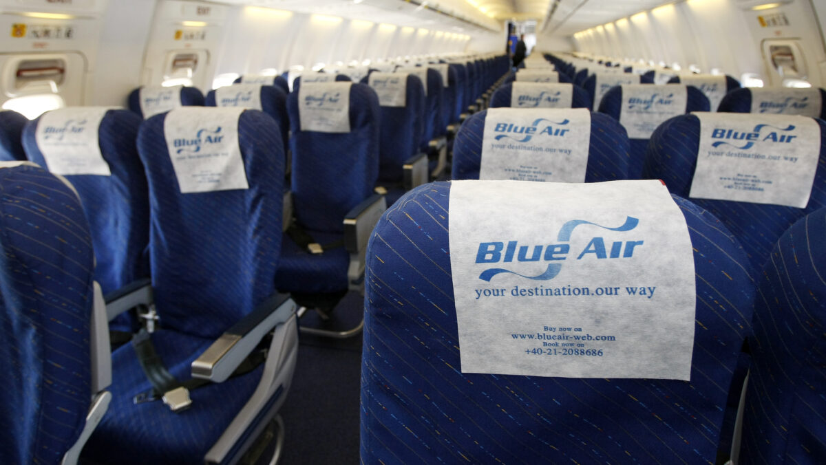 România trebuie să recupereze de la Blue Air un ajutor de stat ilegal în valoare de 33,8 milioane de euro