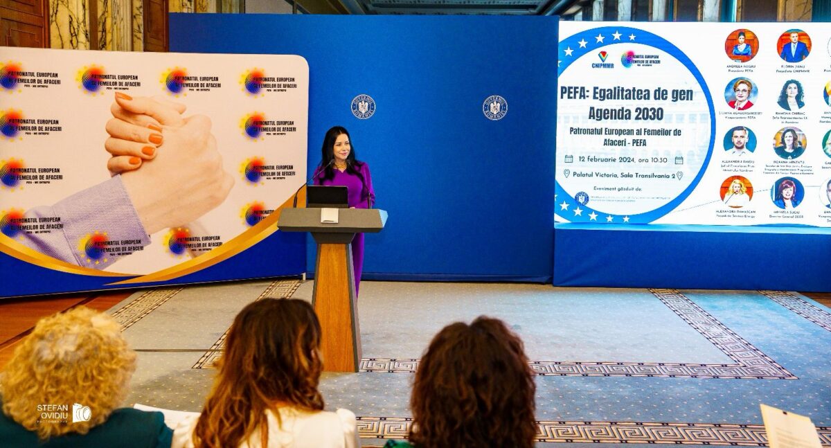 PEFA marchează o nouă etapă în abordarea egalității de gen în România
